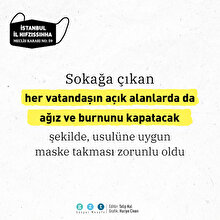 İstanbul, Ankara ve Bursa'da da maskesiz dışarı çıkılmayacak