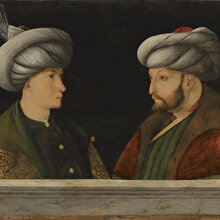 Fatih'in portresinde yer alan diğer kişi kim?