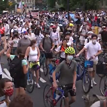New York belediye binası önündeki 'George Floyd' protestoları devam ediyor