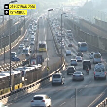 Yeni haftanın ilk gününde trafik yoğunluğu yaşandı