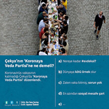 Çekya’nın ‘Koronaya Veda Partisi’ne ne demeli?
