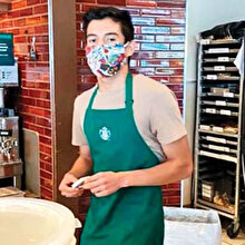 Maskesiz kadına hizmet vermeyen Starbucks çalışanına dev bahşiş