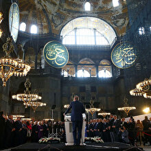 Cumhurbaşkanı Erdoğan'dan 'Ayasofya' açıklaması