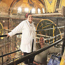 Ayasofya'nın hatları:Gerçek bir hazineyle çalıştım