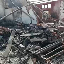 Sakarya'daki fabrikanın içinden çekilen görüntüler patlamanın şiddetini ortaya çıkardı