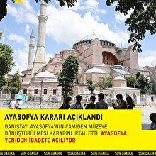 Ayasofya kararı açıklandı