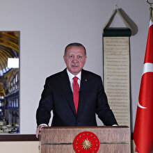 Cumhurbaşkanı Erdoğan: Ayasofya Camii'ni 24 Temmuz'da ibadete açıyoruz