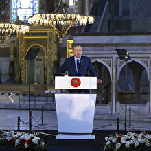 Cumhurbaşkanı Erdoğan'dan 'Ayasofya' değerlendirmesi