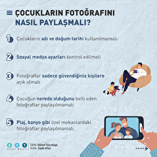 Çocukların fotoğraflarını nasıl paylaşmalı?