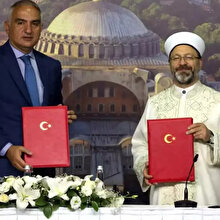 Ayasofya Camii protokolü imzalandı