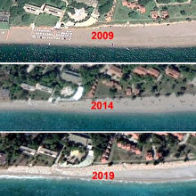 Konyaaltı Sahili 60 yılda 35 metre eridi: Bir havluluk yer kaldı