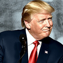 Başkan Trump basın toplantısını terk etti