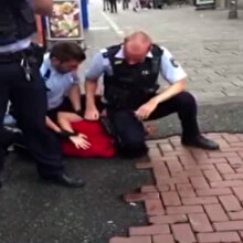 Almanya'da polis şiddeti George Floyd olayını hatırlattı