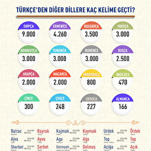 Türkçe'den diğer dillere geçen kelimeler