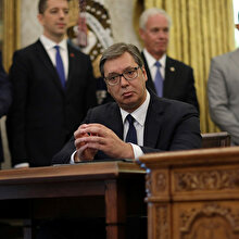Vucic'in Beyaz Saray'daki görüntüleri tartışılıyor