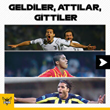 Geldiler, attılar, gittiler...