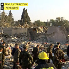 Ermenistan, ikinci kez Azerbaycan'ın Gence kentindeki sivilleri orta menzilli balistik füzeyle uykudayken vurdu