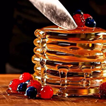 Kırk yılın başı pankek yapmışımdır 😅