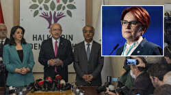 Akşener'in 'Masada yok varız da demiyor' dediği HDP 'Masadayız' dedi