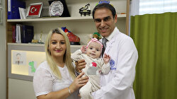Grip sanılan kalp hastası bebek Türkiye'de şifa buldu