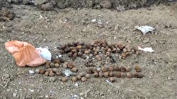 Bandırma’da toprağa gömülü halde bulunan el bombalarının Osmanlı ve Alman yapımı olduğu belirlendi