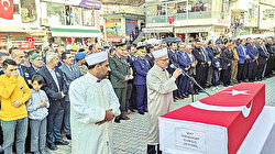 Sason şehidini uğurladı