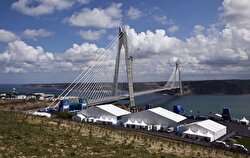 The Yavuz Sultan Selim Bridge, built above the northern Bosporus, was named after the 16th century Ottoman Sultan Selim I, whose rule marked the expansion of the burgeoning world power in the Middle East.