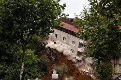 Apartment collapses