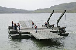 Turkey's domestically-produced Mobile Amphibious Assault Bridge, SUMAR, joined the country's impressive lineup of defense exports. Only a handful of countries around the world produce the assault bridge, which serves as a transport system designed for armies to make river passes quick and safe.
