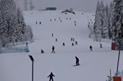 Picture-postcard ski resort at Ilgaz Mountain