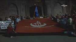 Topkapı sarayında protesto