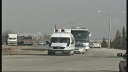 Asya konvoyu Suriye'ye geçti