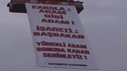 Erdoğan’a Balonlu Destek