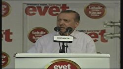 Başbakan Kütahya'da halka seslendi