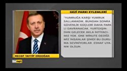 Başbakan sanatçılarla ve gezi temsilcileri ile görüşme