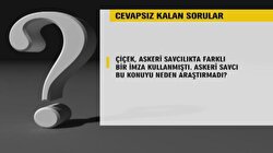 Çiçeğin tahliyesindeki soru işaretleri