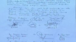 Polis raporu: İmza Çiçek’e ait