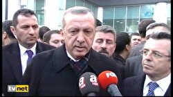 Erdoğan'dan tahliyelere yorum