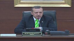 Erdoğan öğrencilerle
