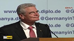 Alman Cumhurbaşkanı Gauck'a tepkiler