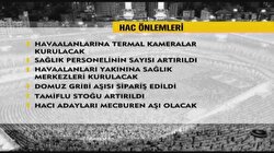 Hac’da domuz gribi önlemleri