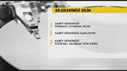 Hard diskinize dikkat