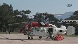 Milas’ta helikopter kazası