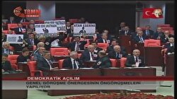 Meclis’te Pankartlı Eylem