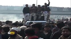 PAKİSTAN'DA ELEKTRİK PROTESTOSU
