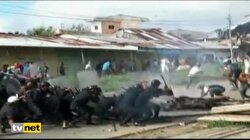 Peru'da çatışmalar