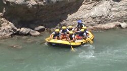 Muğla'da Rafting heyecanı