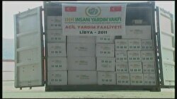 Libya'ya yardım konvoyu