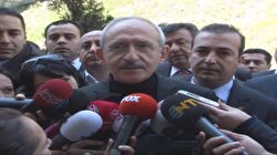 Gazetecilerle buluştu