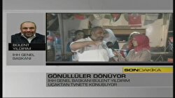 Bülent Yıldırım uçaktan konuştu